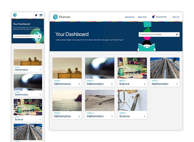 The visual design for the new dashboard, considering many scenarios of user behaviour and the visual appeal of a younger audience.
